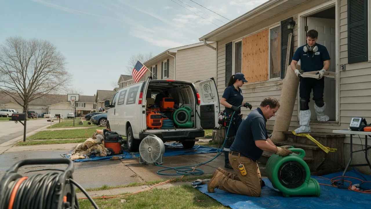 Water Damage Restoration in Adams, ND near me